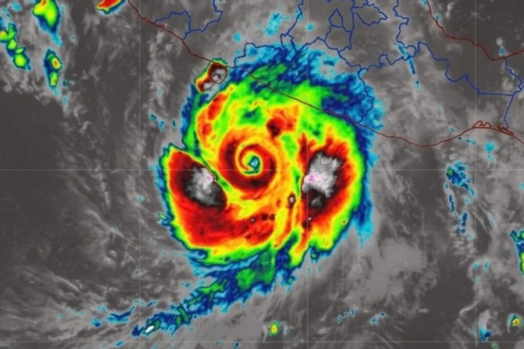 El huracán Polo se debilita y ahora es categoría 4. Aún así provocará lluvias intensas en Guerrero y Michoacán