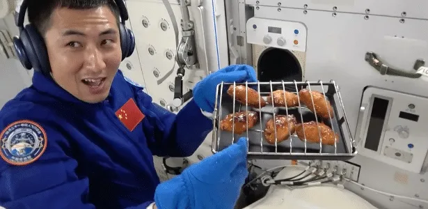 Made in China: como funciona a primeira air fryer do espaço