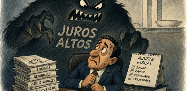 Desta vez, o juro (e não o dólar) é o bicho-papão