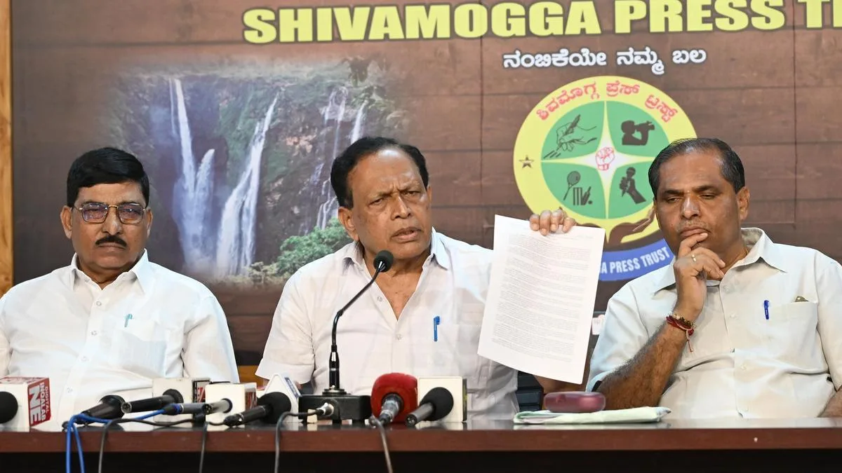 Kimmane Rathnakar announces protest march in Tirthahalli opposing ESA notification