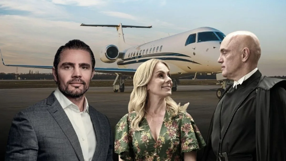 Capacidade para 13 passageiros: como é o jatinho de R$ 50 milhões que Vorcaro negociou como pagamento à esposa de Moraes