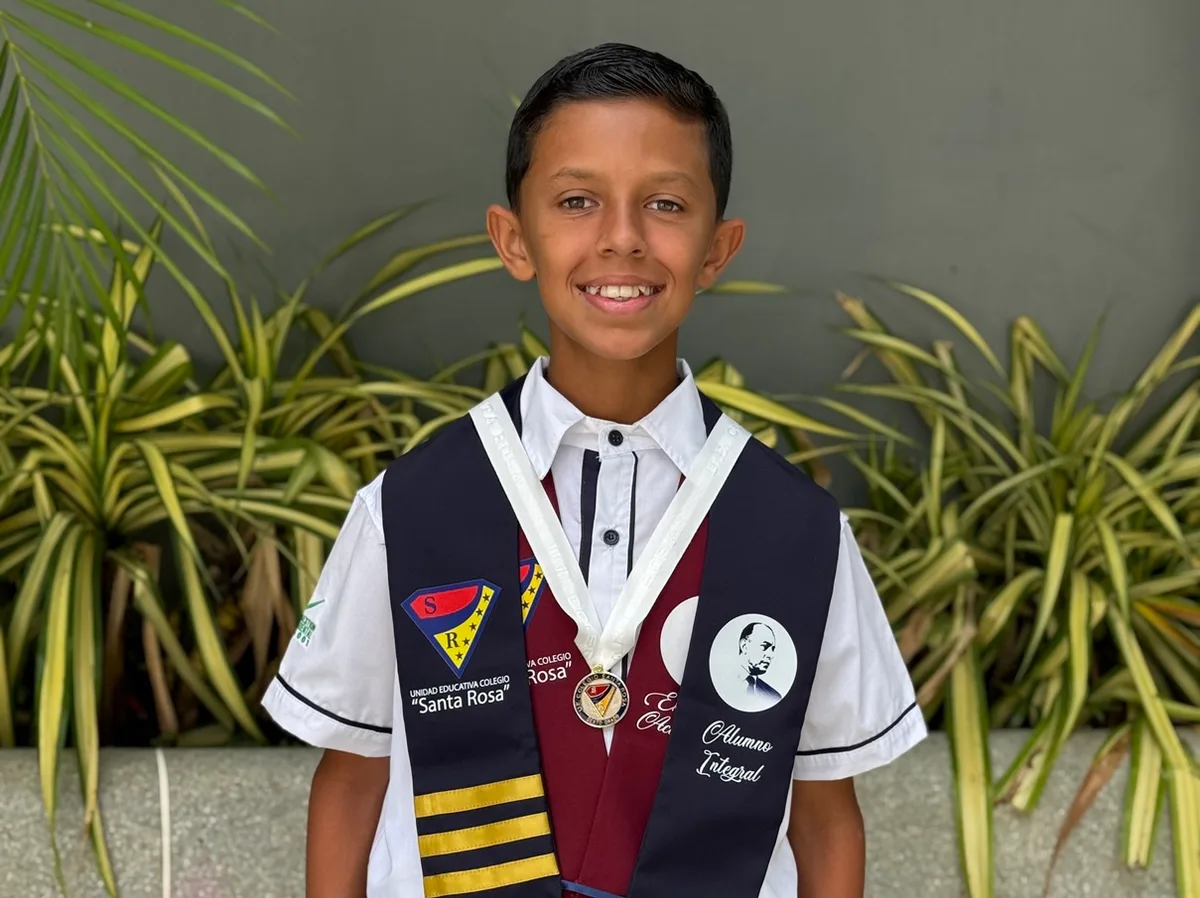 Ángelo González será el representante de Venezuela en la Olimpiada Internacional de Primaria 2026 en Perú