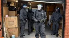 Police arrest 36 in raids on Vietnamese crime gangs linked to human trafficking