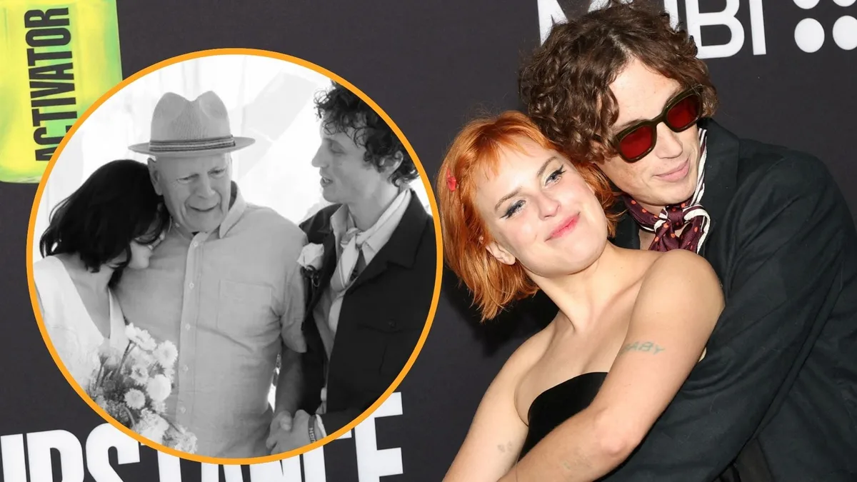 La emotiva reaparición pública de Bruce Willis en la boda de su hija Tallulah