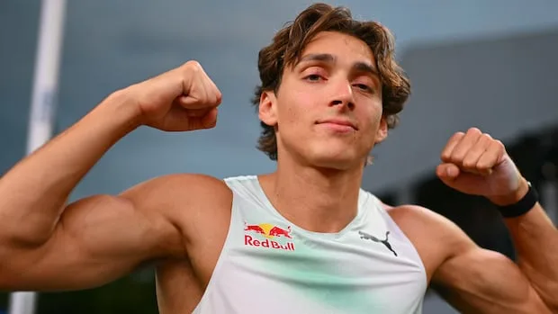 Pole vault star Mondo Duplantis releases 'Gold' as anthem for Ultimate Championship