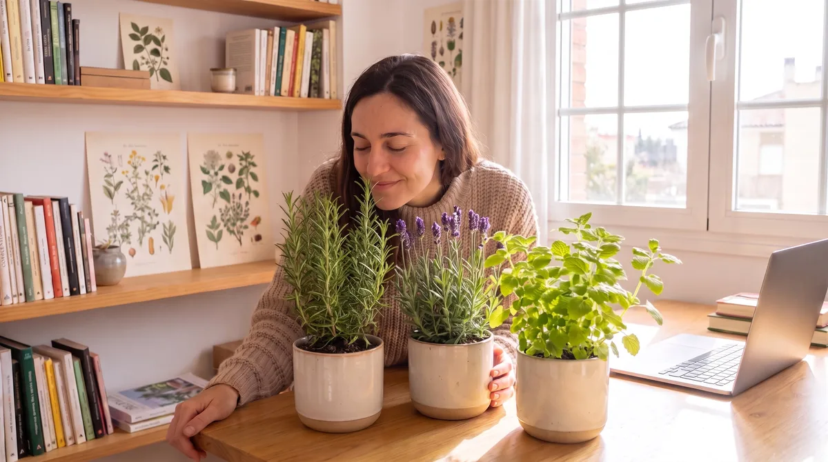 Las 5 plantas aromáticas que perfuman toda tu casa y caben en cualquier rincón