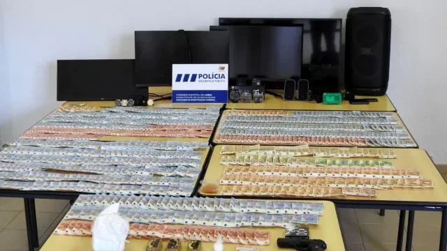 PSP desmantela grupo "violento" e apreende 26 mil euros nas Caldas
