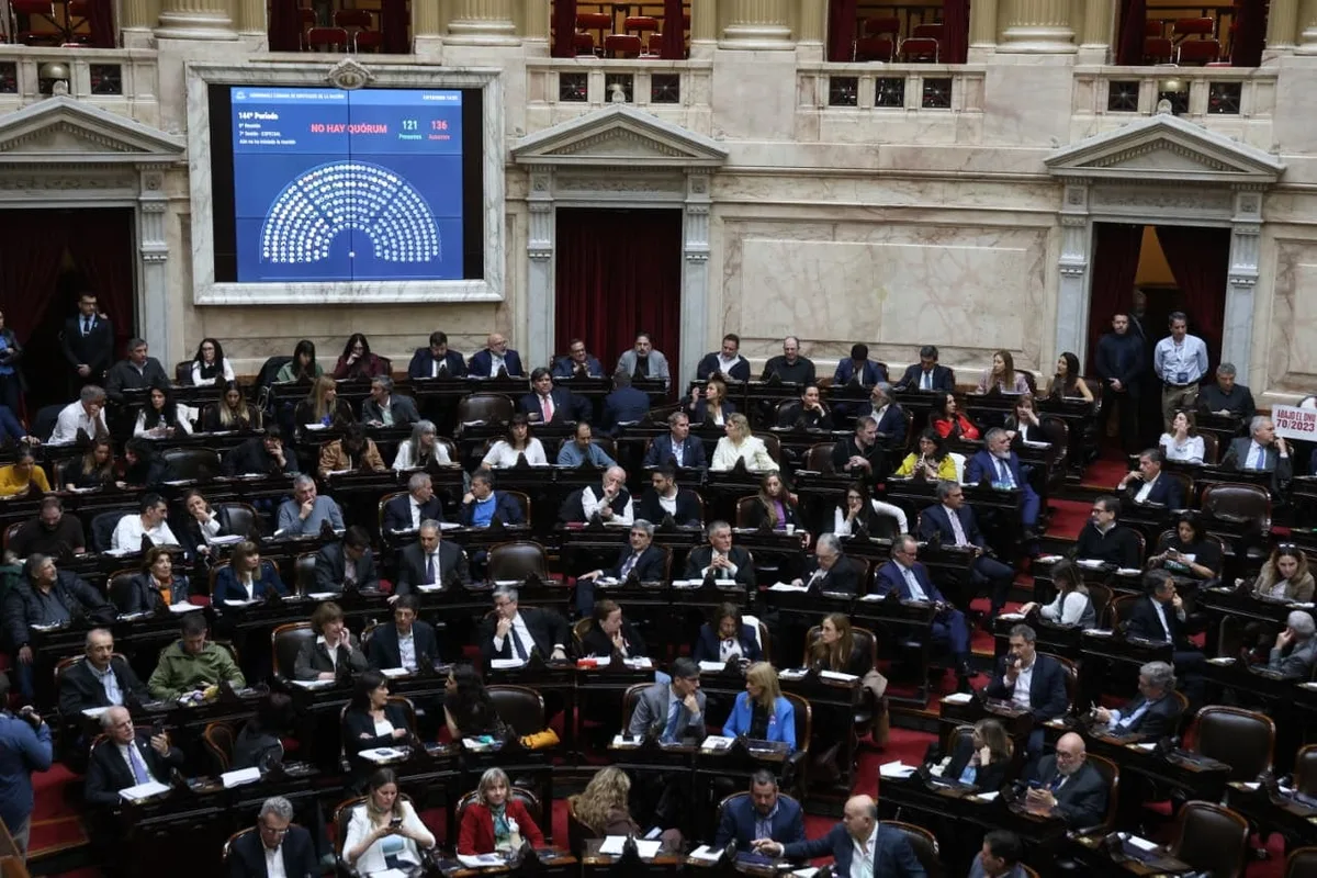 Por falta de quorum, fracasó la sesión convocada por la oposición para voltear el DNU 70/23 de Milei