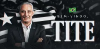 Tite é apresentado no Botafogo: “Sou um privilegiado”
