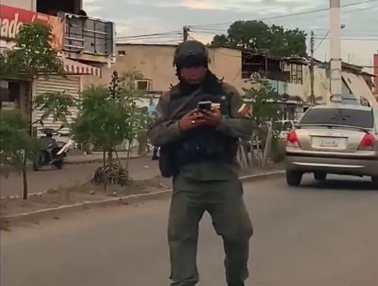 Sntp denunció intimidación de la GNB contra tres periodistas tras protesta en Anzoátegui (Video)