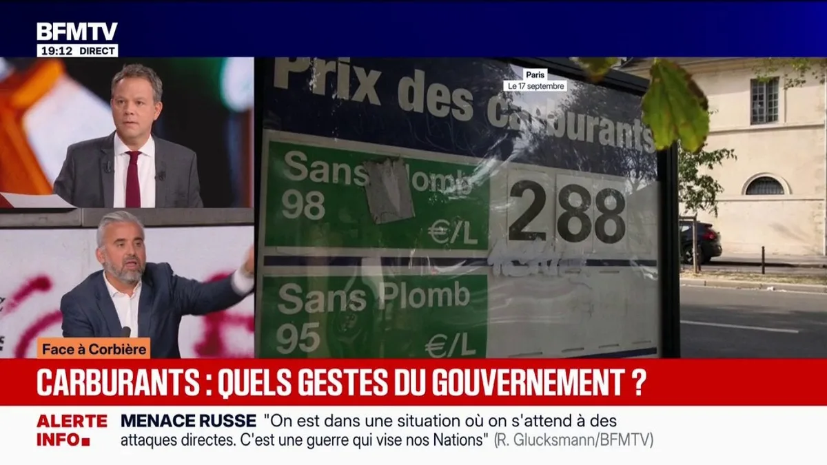 Carburants: "Rien ne justifie que des gens s'enrichissent sur le dos d'une situation qui fait souffrir le peuple", dénonce Alexis Corbière, député Écologiste et Social