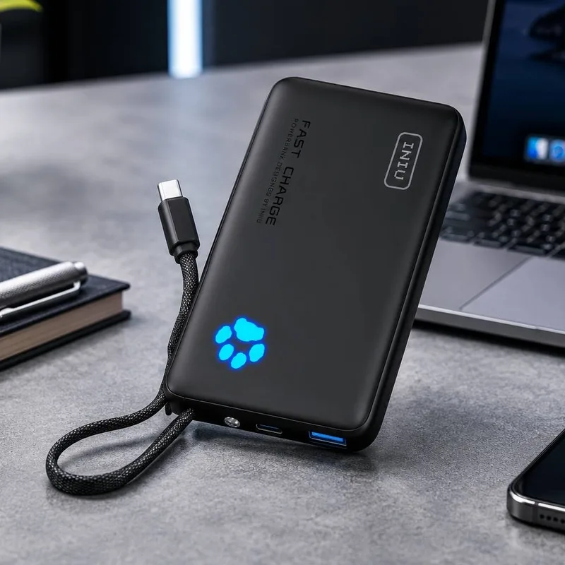 Actualité : La batterie INIU de 10 000 mAh et 45 W passe à moitié prix au panier