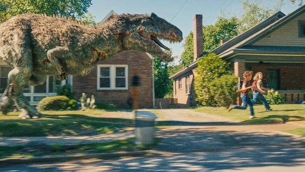 The dinosaur sex in The End of Oak Street is odd. The reality is far more confusing
