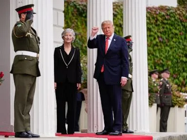 Trump touches a nerve while in Ireland by saying reunification would be 'fantastic'