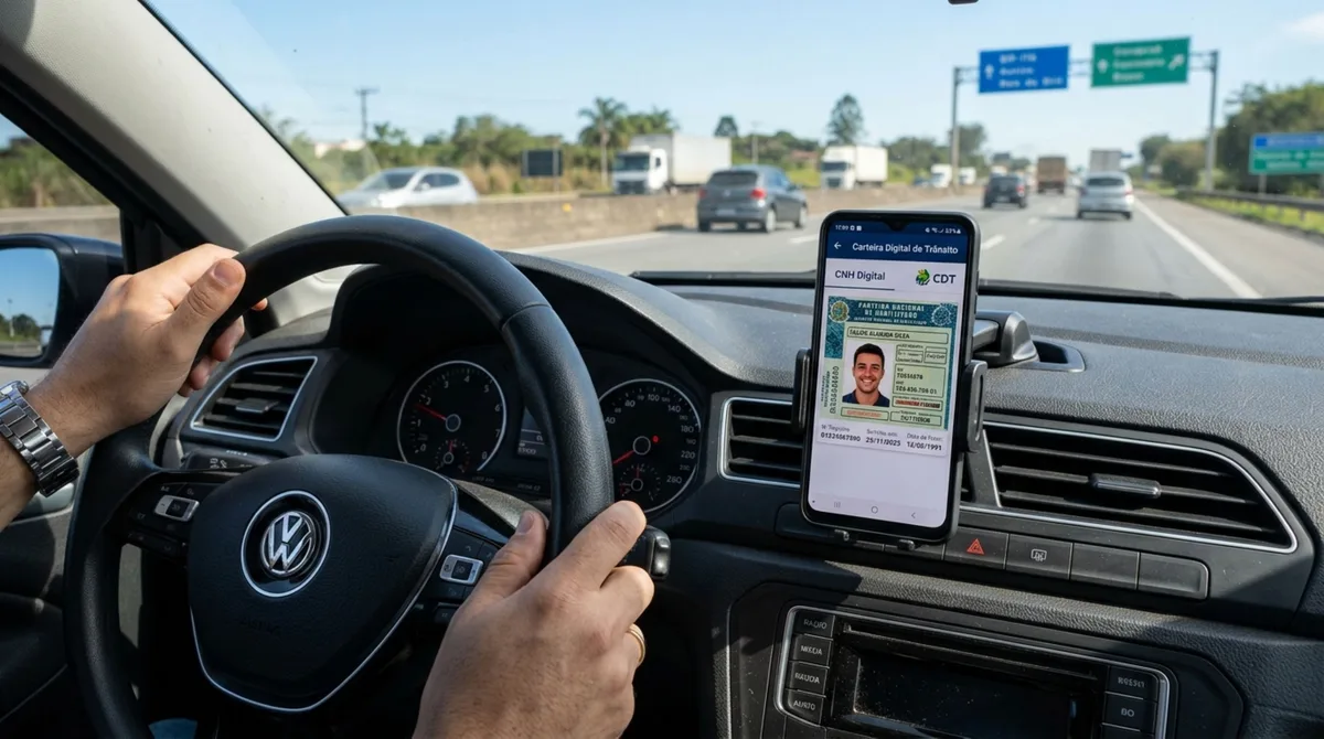 Motorista é parado em blitz com a CNH vencida, acredita que alguns dias de atraso não fariam diferença, fiscalização explica quando dirigir com habilitação fora da validade passa a ser infração