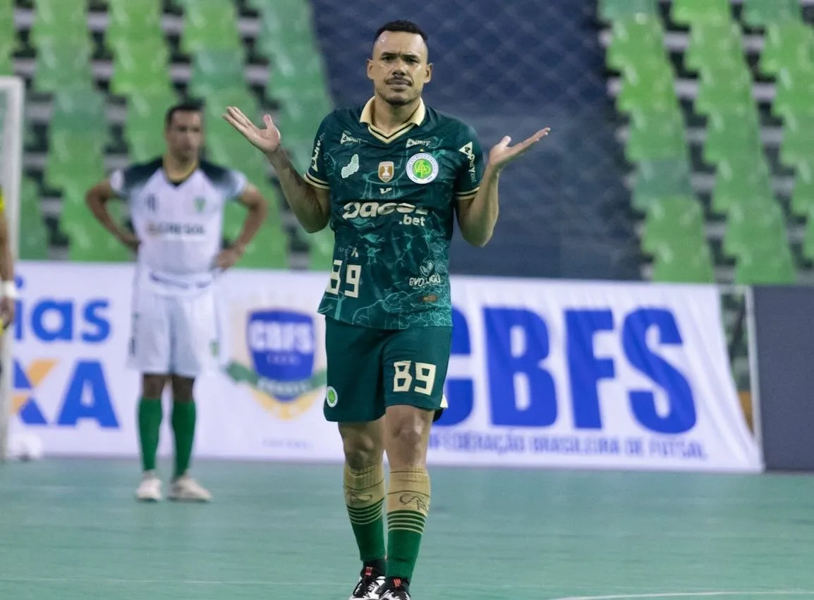 Atlético-PI realiza último treino antes de jogo pelo Brasileiro de futsal; artilheiro da equipe é baixa