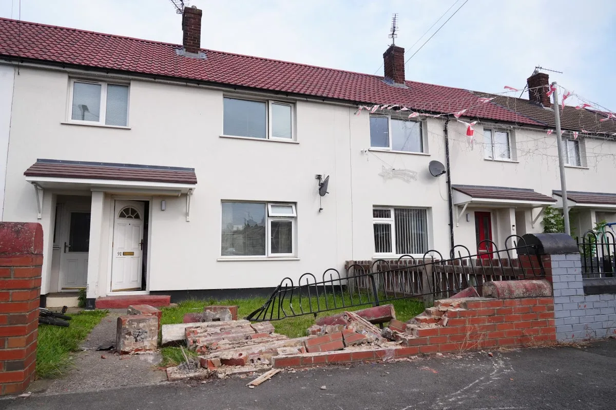 Another house rammed by car in Middlesbrough in latest incident in town