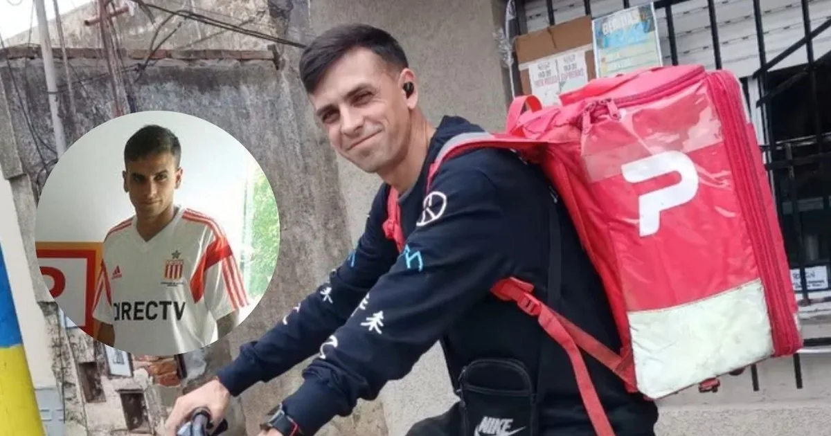 Jugó la Libertadores, perdió un ojo y hoy es repartidor: "Vendo sándwiches para mantener a mi familia"