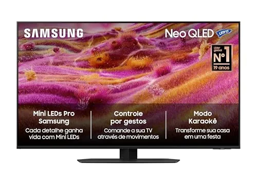 Hora de renovar a sala: selecionamos TVs Neo QLED e QLED Samsung em promoção na Amazon