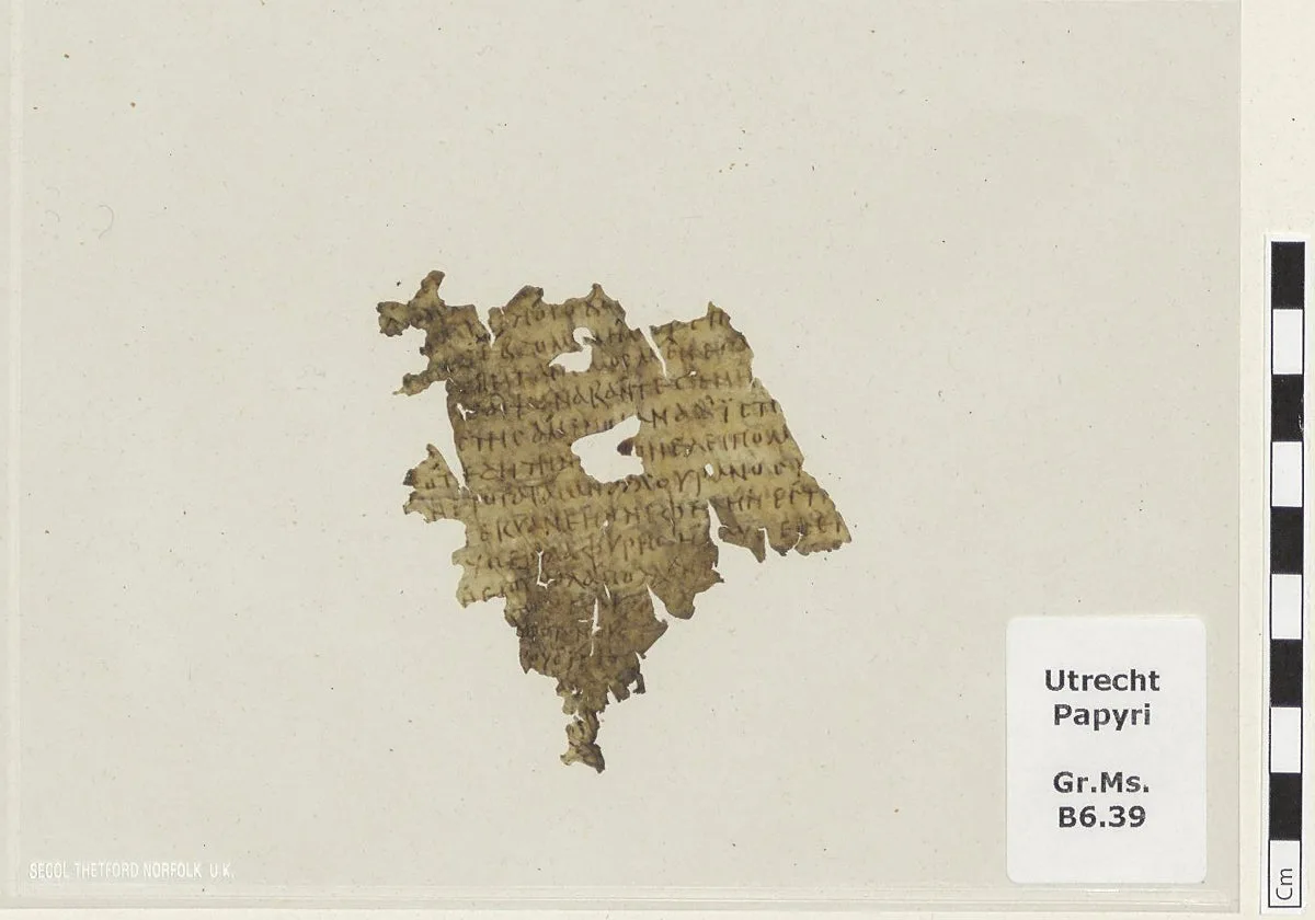 Descubren un fragmento de 'La Odisea' de hace más de 1.700 años en los Países Bajos