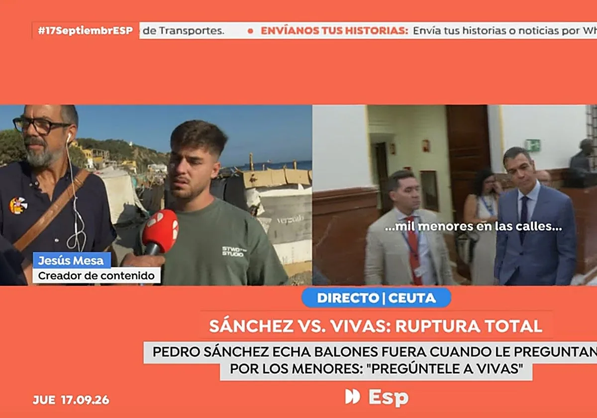 Un ceutí le dice sin filtros al Gobierno de Sánchez lo que muchos piensan pero no se atreven a verbalizar sobre la inmigración