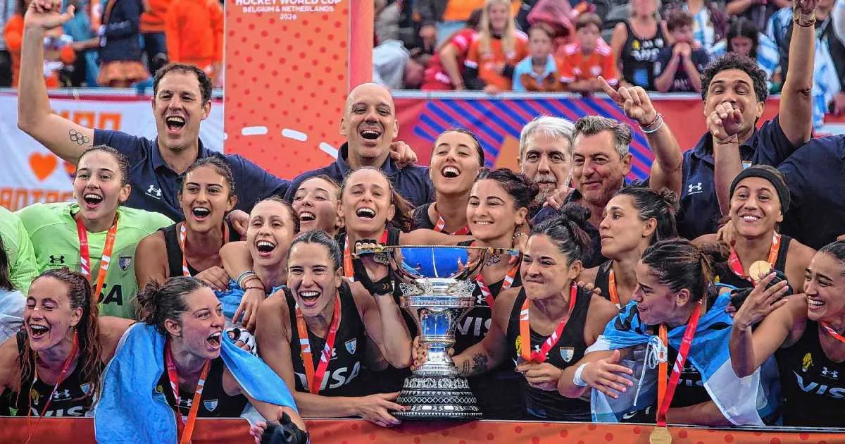 Las mejores fotos de Las Leonas campeonas del Mundial de Hockey