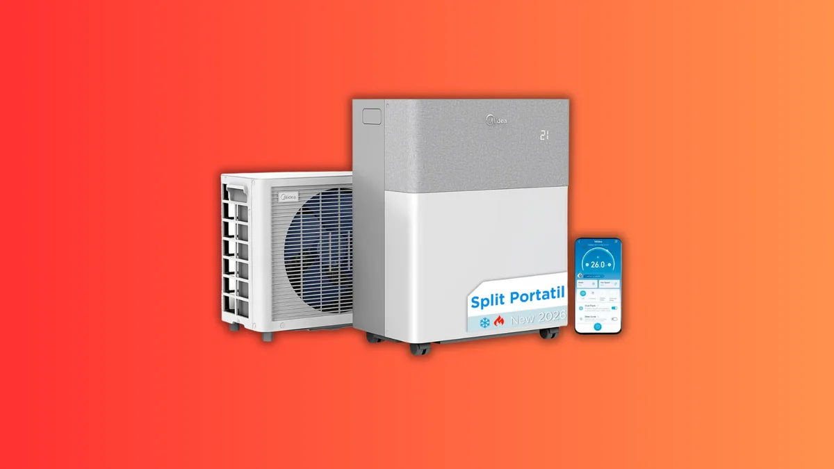 Climatiseur : le Midea PortaSplit est de retour en stock sous les 900€ (avec livraison rapide)