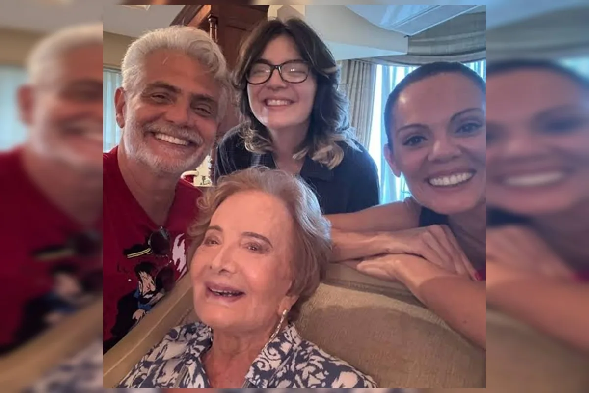 Glória Menezes, aos 90, acolheu neto trans durante transição de gênero