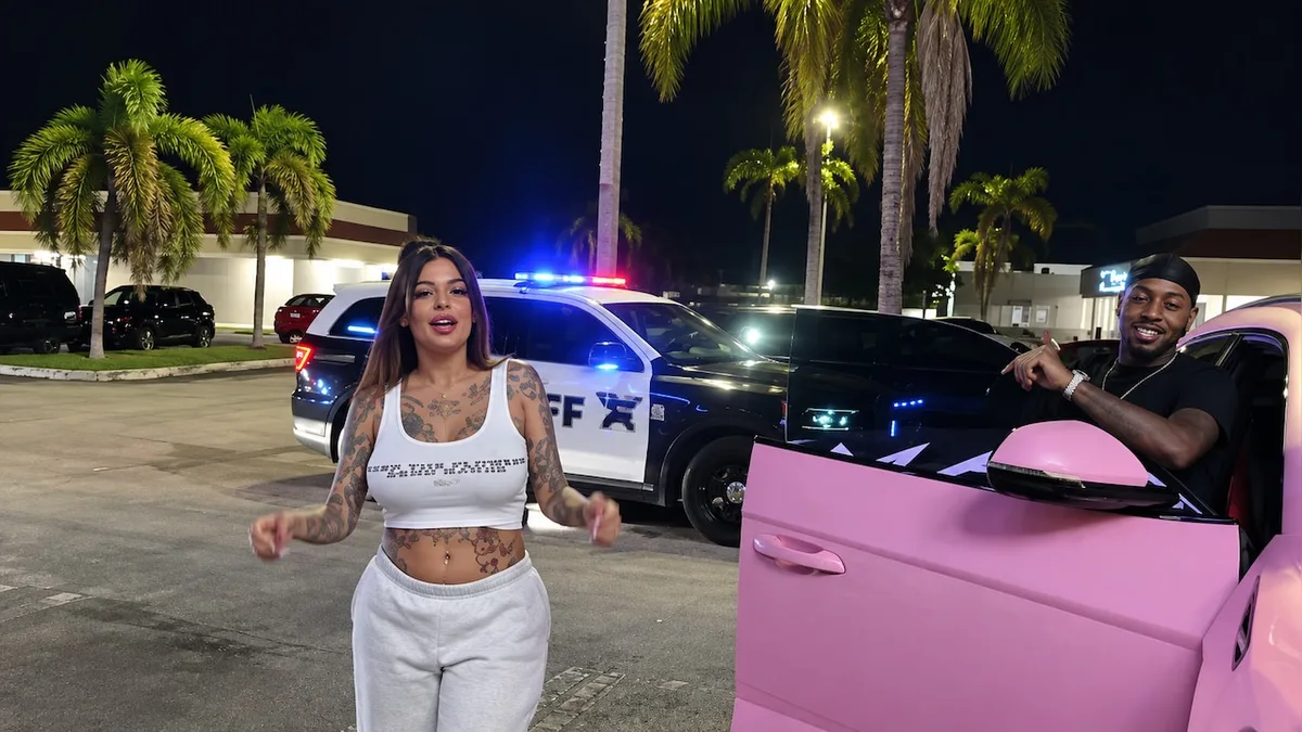 What Happened To Celina Powell? Police Surround Her Pink Lamborghini On Blueface's Stream