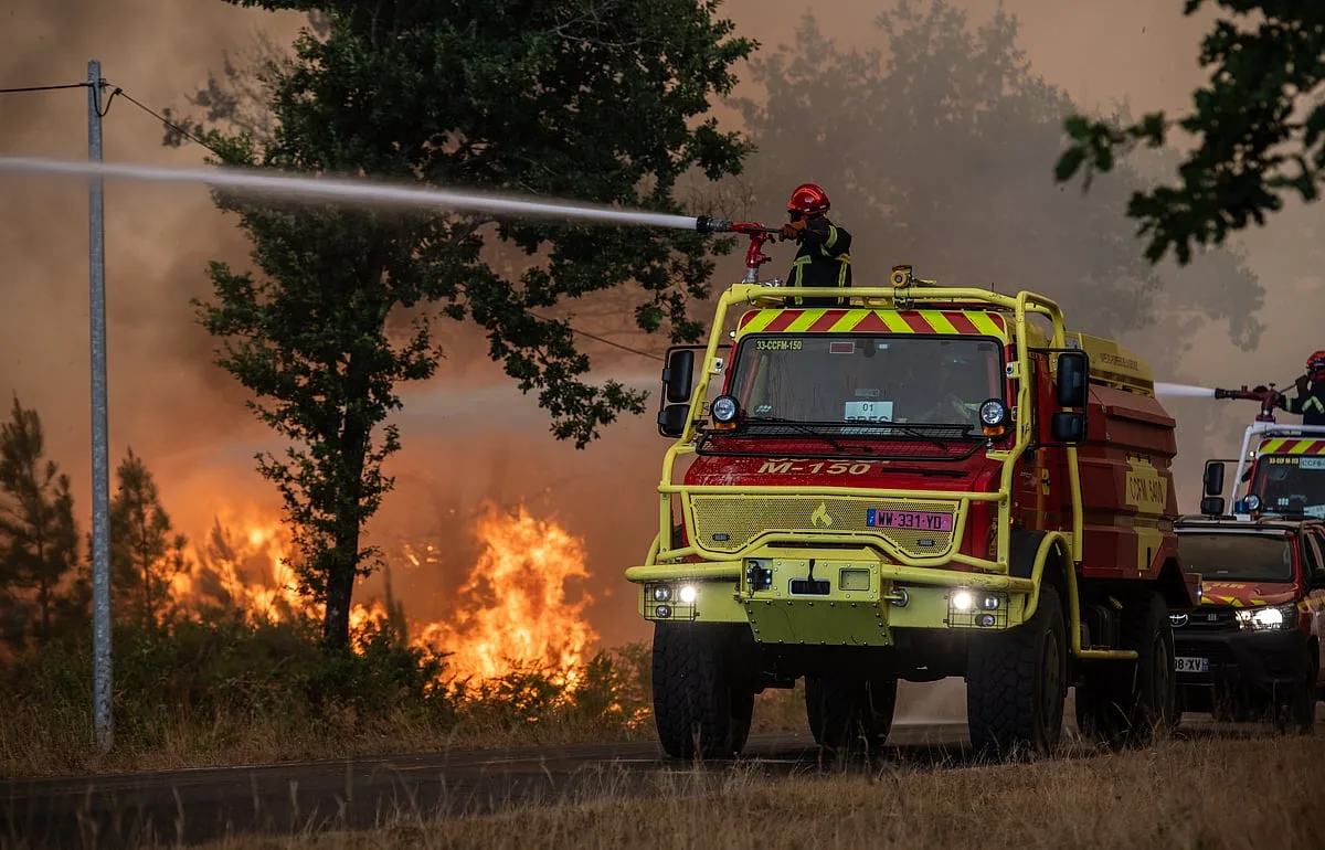 20 concelhos de sete distritos em perigo máximo de incêndio e mais de 100 em perigo elevado