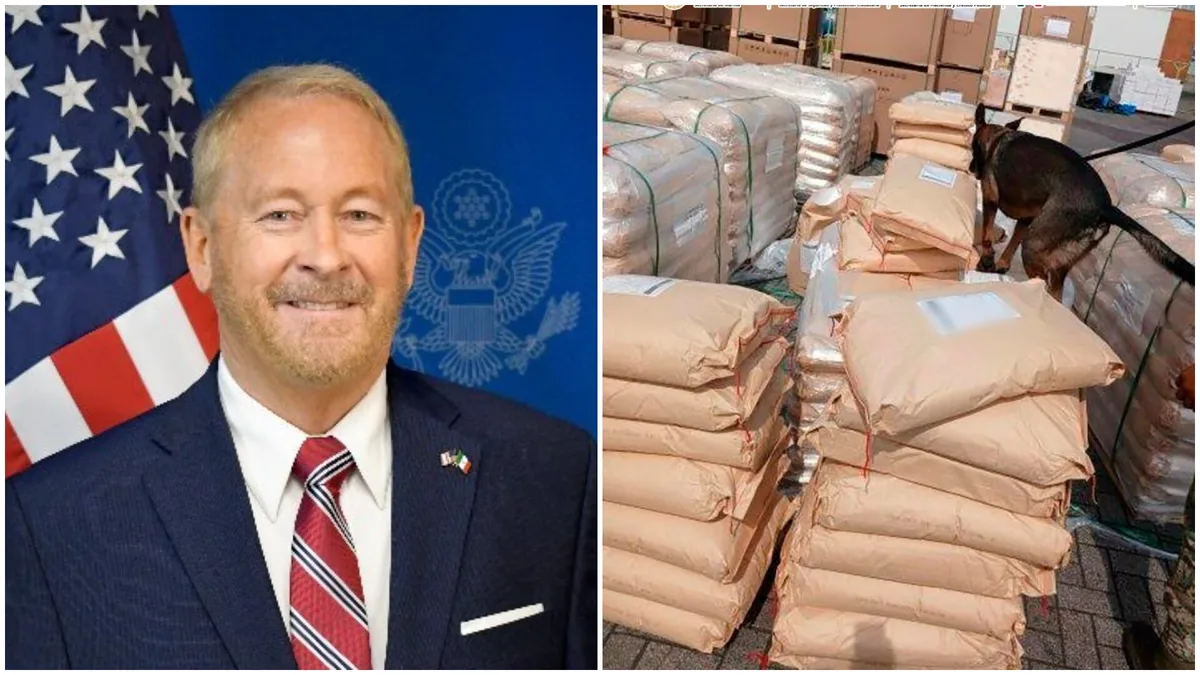 Ronald Johnson destaca incautación de dextrosa en el Puerto de Manzanillo: la sustancia es usada para cortar drogas por el narco
