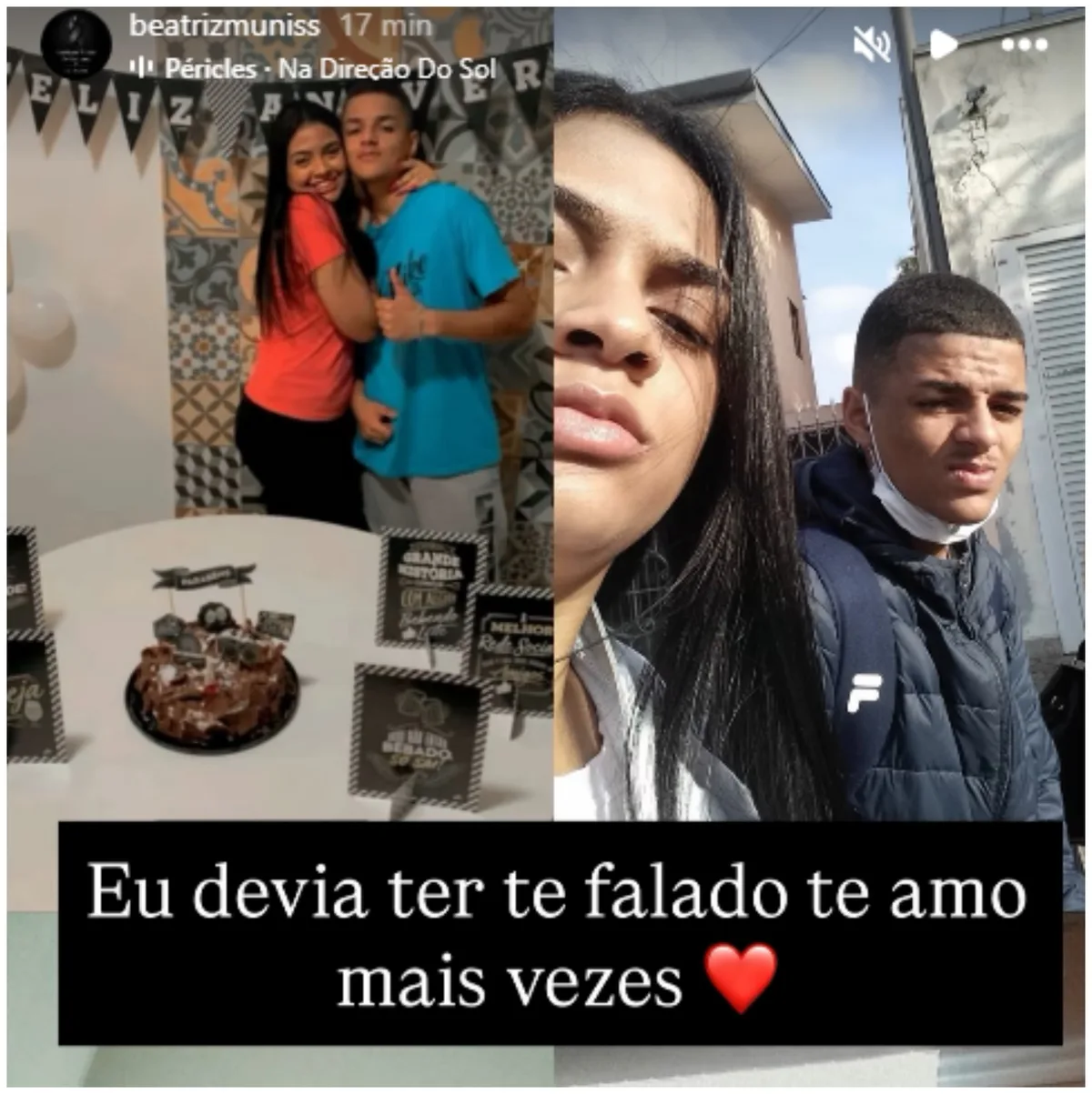 'Eu devia ter te falado te amo mais vezes', diz irmã de jovem morto com 27 tiros disparados pela PM em homenagem nas redes sociais