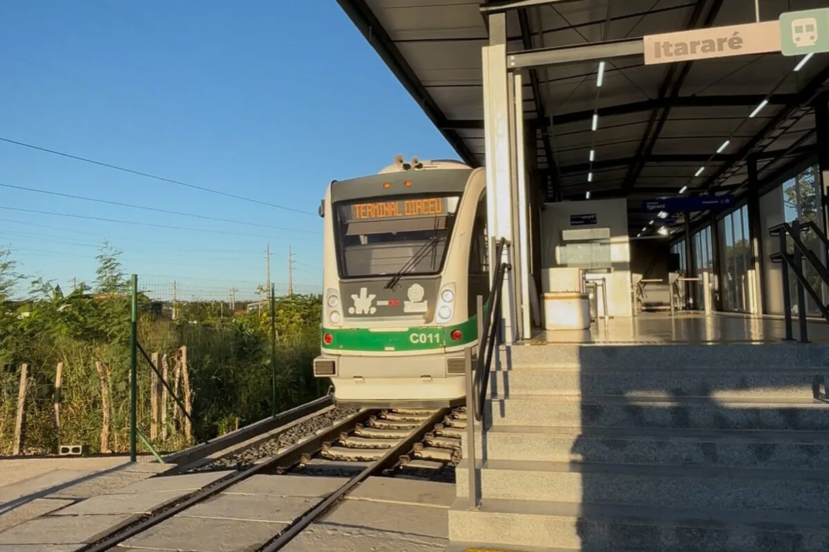 Metrô de Teresina terá circulação alterada por obras na via férrea a partir de terça-feira (13)