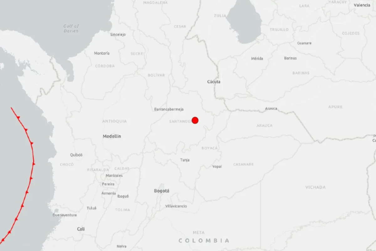 Un sismo de magnitud 4.9 sacudió varias ciudades de Colombia a dos semanas del devastador terremoto