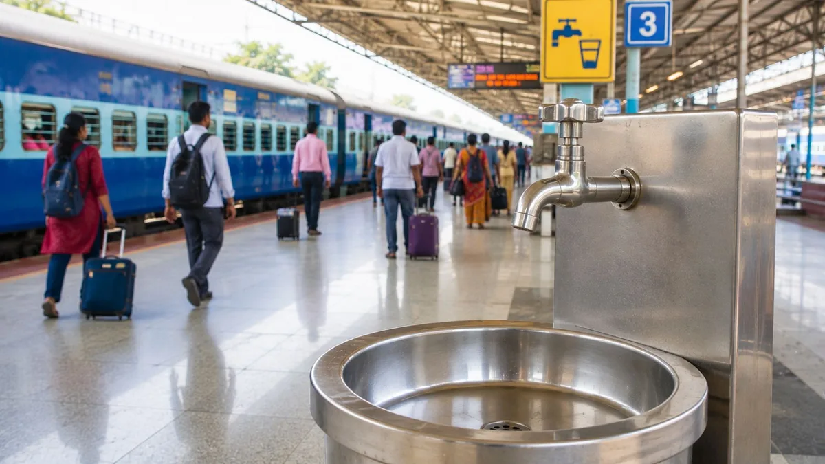 E. coli bacteria found in drinking water at railway stations, CAG flags violation of norms