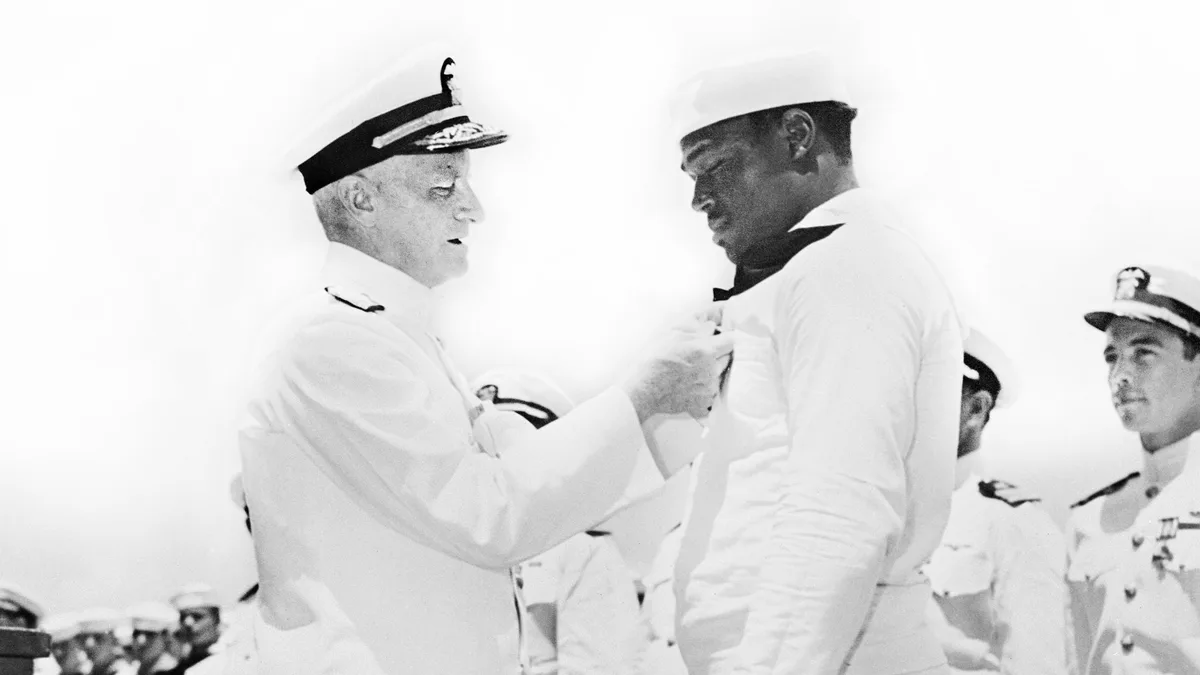 Trump Plots to Steal Navy’s Ultimate Honor From Black Sailor
