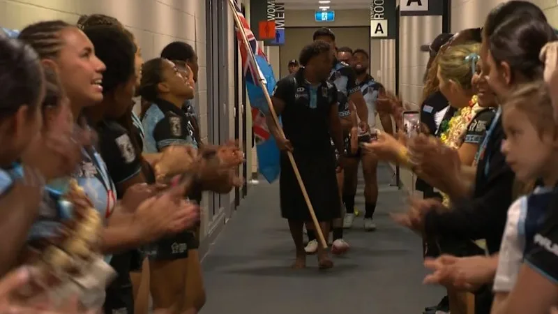 Fiji walks out with tradition