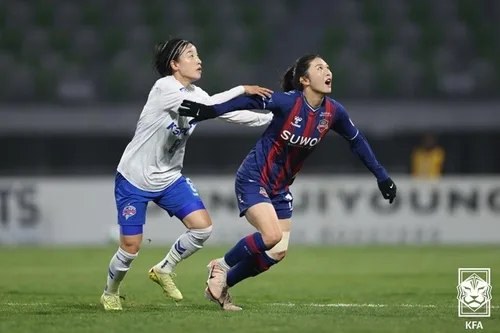 여자축구 강호 수원FC-KSPO, 25일 W코리아컵 8강서 격돌