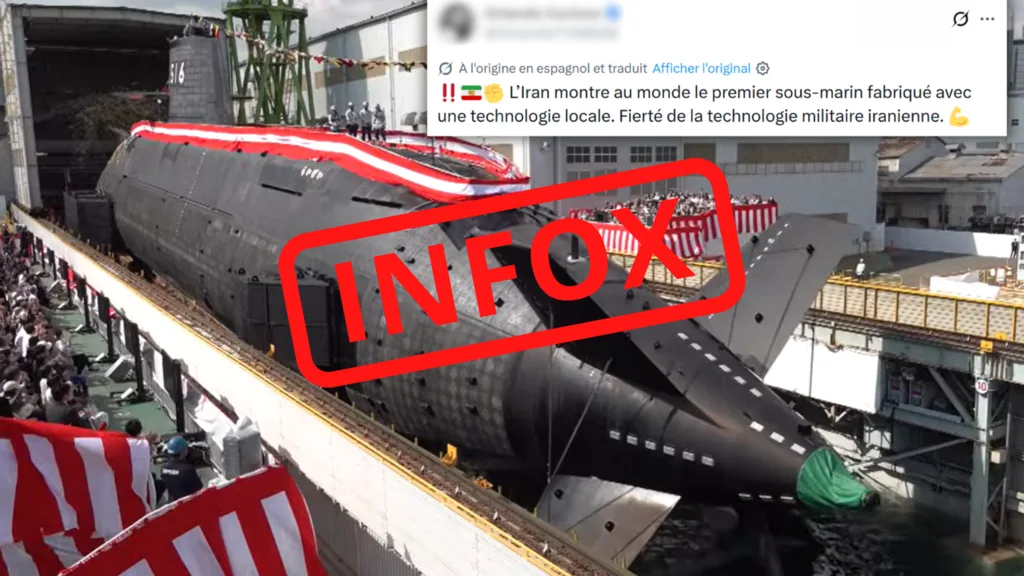 Non, l’Iran ne vient pas de dévoiler son premier sous-marin fabriqué localement
