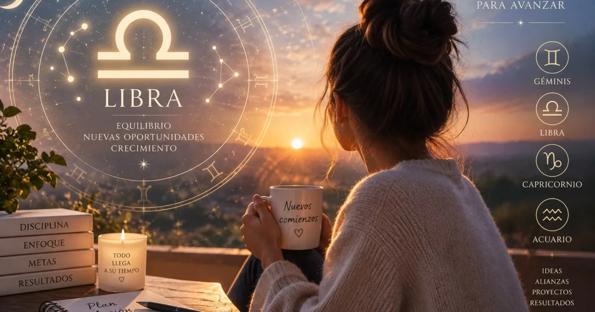 Temporada de Libra 2026: los 4 signos que podrían tener una oportunidad laboral antes de terminar septiembre
