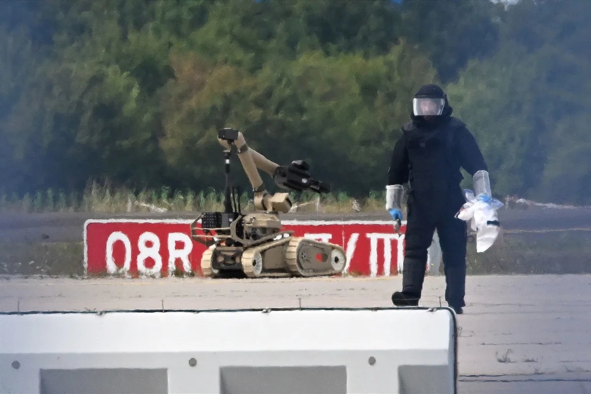 Hallan otro dron y explosivos en el aeropuerto de Leipzig diez días después del intento de atentado