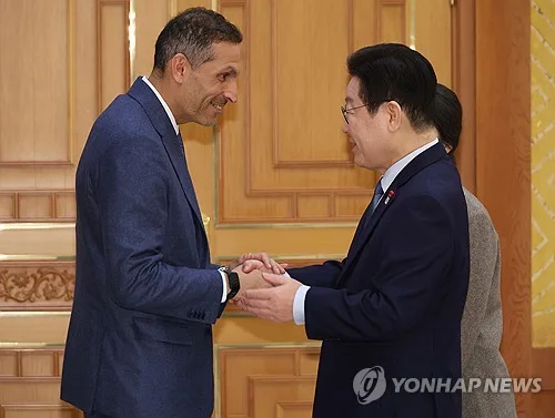 李대통령, 내일 칼둔 UAE 행정청장 접견…양국 협력방안 논의