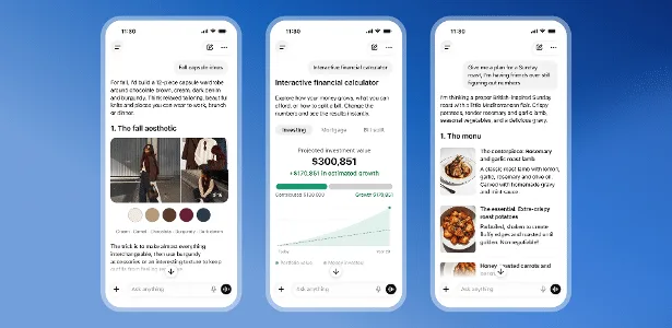 OpenAI amplia acesso e novo ChatGPT cria mapas e calculadoras interativas