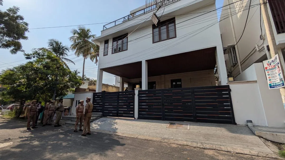 Police search four locations in Tiruchi, Chennai linked to former DMK Minister Anbil Mahesh Poyyamozhi