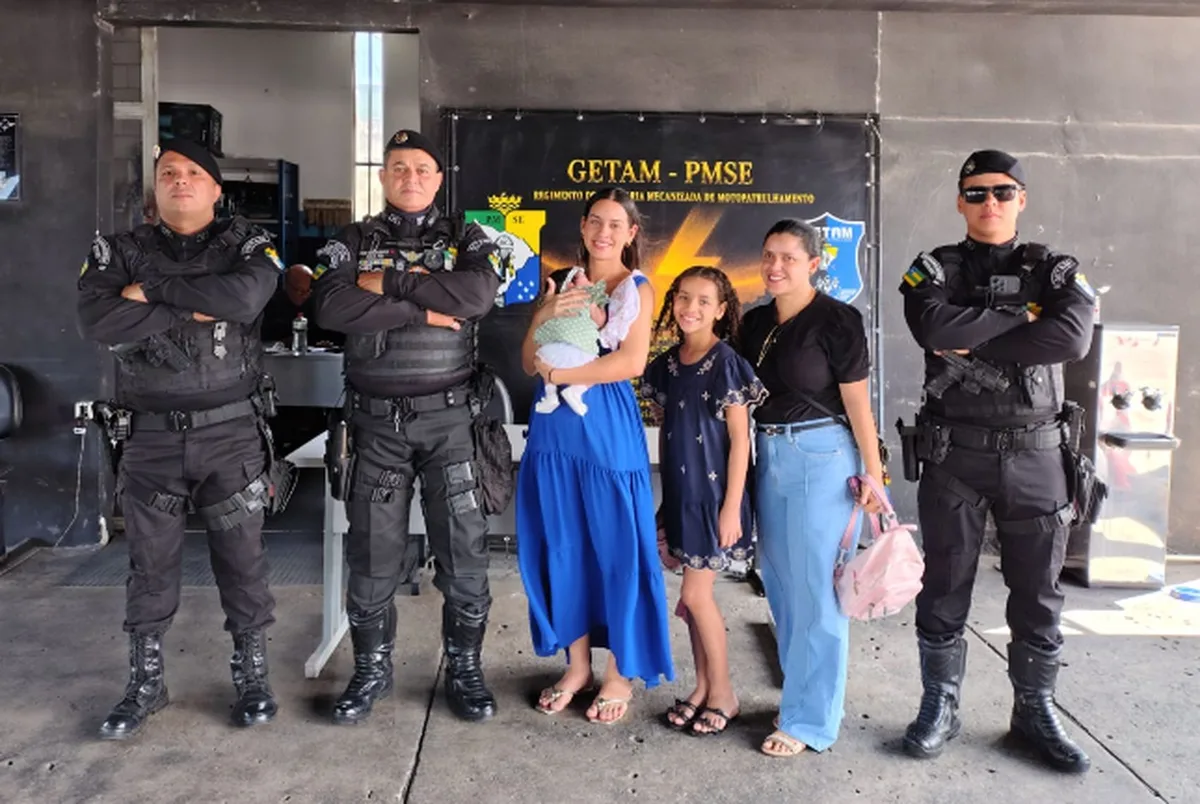 Policiais militares reanimam recém-nascida vítima de asfixia na Zona Norte de Aracaju