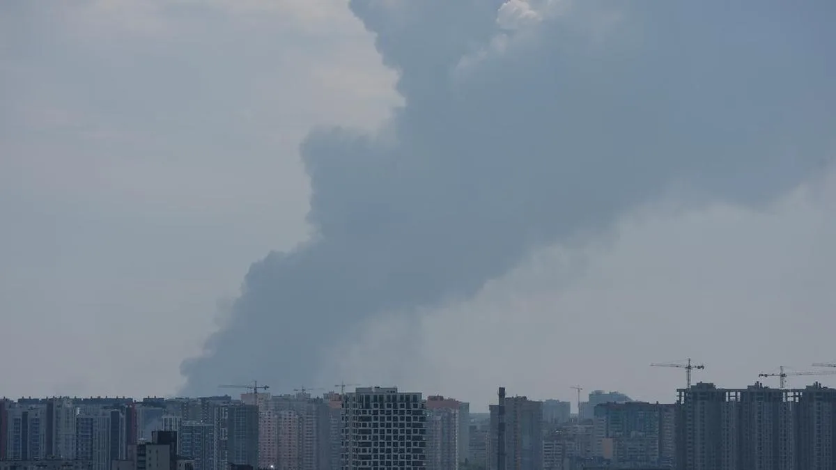 Massive attack: Russia targets Kyiv and Ukrainian ports