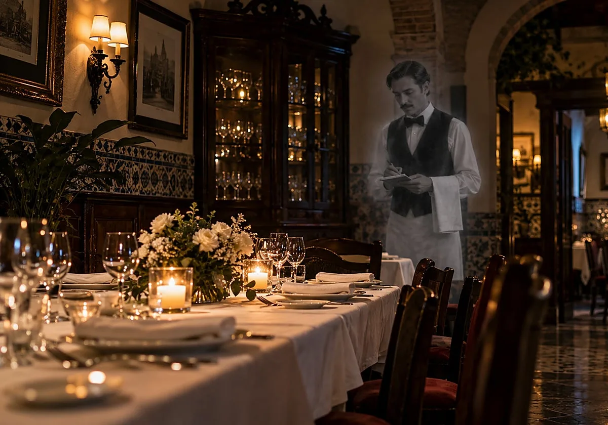 El misterioso fantasma del camarero que recorre desde hace años un restaurante de Sevilla