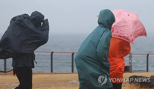 금요일 제주 시간당 30㎜ 집중호우…남해안 중심 남부에도 비