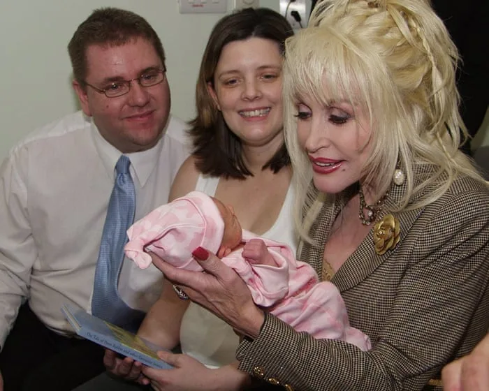 ‘In walked this big bundle of energy’: the day Dolly Parton came to Rotherham