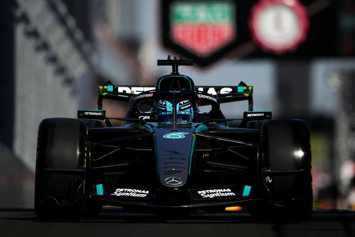 F1 - Russell dá veredito sobre Madring: "Corrida precisará de seis paradas"
